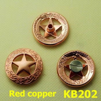 KB202 Big Sizetexas Pentagonal Conchos 28mm 1pc/bag