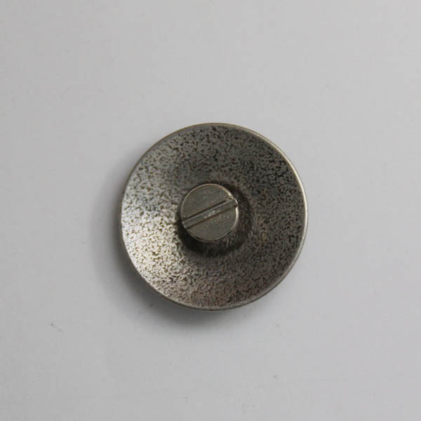 KB205 Ancient Silver Pentagonal Badge Conchos 25mm 1pc/bag