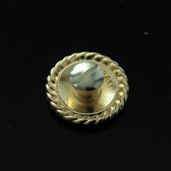 KB902 Carved Flower Conchos 25mm 1pc/bag