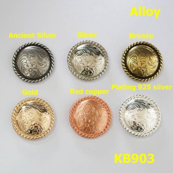 KB903 Tang Grass Style Conchos 38mm 1pc/bag