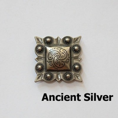 KB904 Square Conchos 32mm 1pc/bag