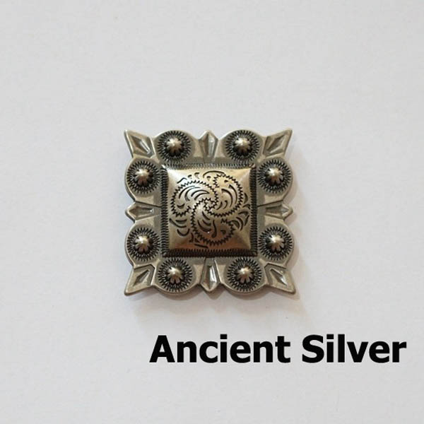 KB904 Square Conchos 32mm 1pc/bag