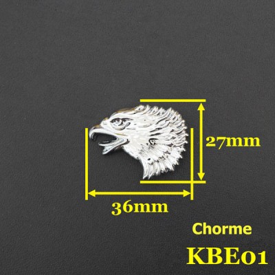KBE01 Lift Eagle Head Conchos 27x35mm 1pc/bag