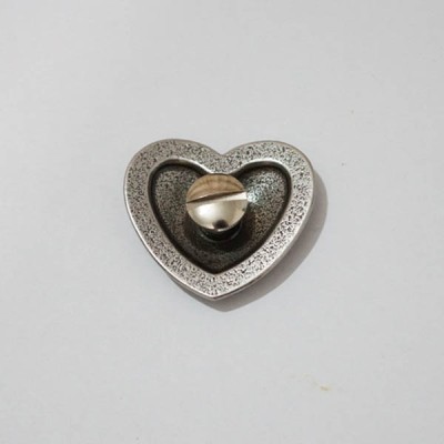 KBM13 Heart Conchos 32mm 1pc/bag