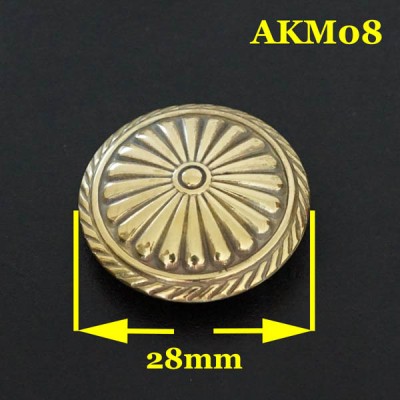 AKM08-28 Conchos Wholesale 28mm 1pc/bag