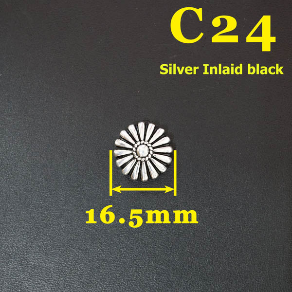 C24 Conchos Rivet Back  16.5mm 1pc/bag
