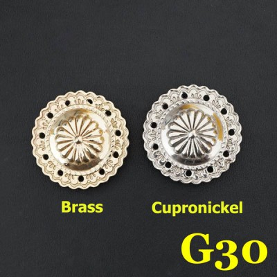 G30 Western Conchos Wholesale 36.5mm 1pc/bag