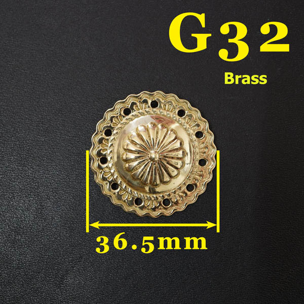 G32 Conchos Square 36.5mm 1pc/bag