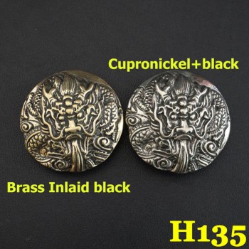 H135 Western Cowboy Decor Conchos 37mm 1pc/bag