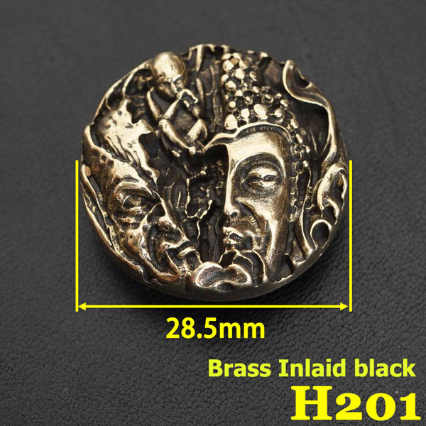 H201 Conchos Copper 28.5mm 1pc/bag