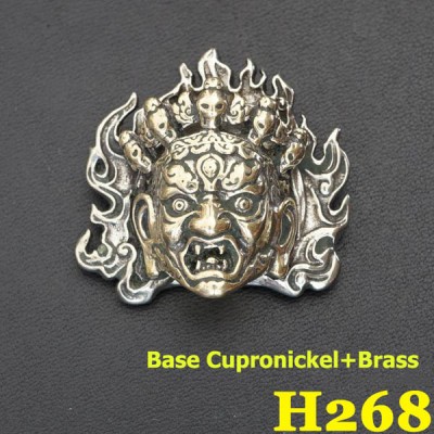 H268 Copper Conchos 34x35.5mm 1pc/bag