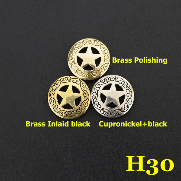 H30 Spanish Conchos 21mm 1pc/bag