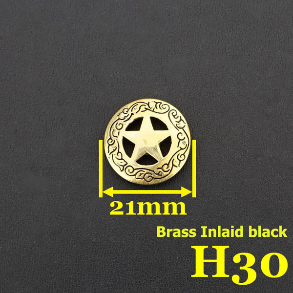 H30 Spanish Conchos 21mm 1pc/bag