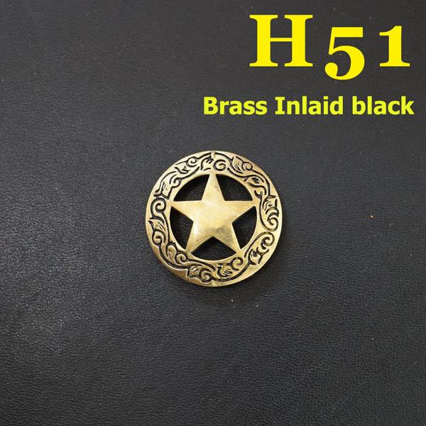 H51  Western Texas Star Concho 28.5mm 1pc/bag