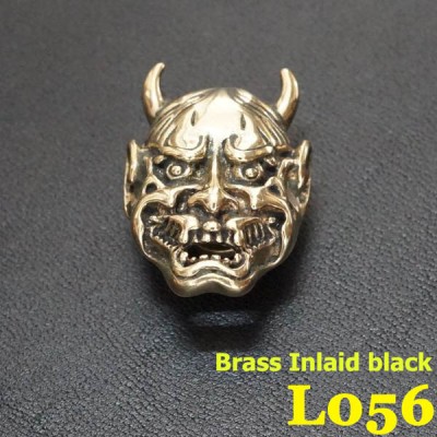 L056 Brass Conchos Screw Back 19x27mm 1pc/bag