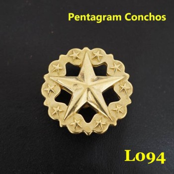L094-27 Star Badge Conchos 27mm 1pc/bag