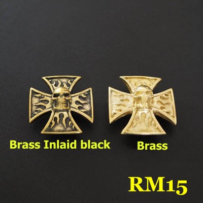 RM15 Brass Concho Jewelry 30mm 1pc/bag