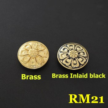 RM21 Brass Conchos For Leather 27.5mm 1pc/bag