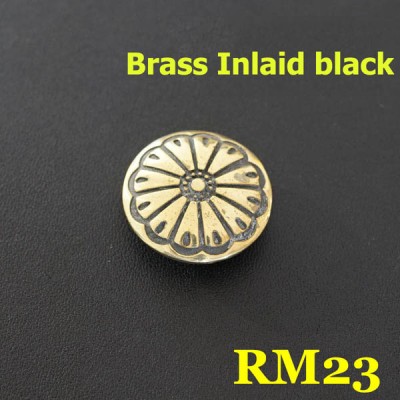RM23 Brass Conchos Wholesale 26mm 1pc/bag