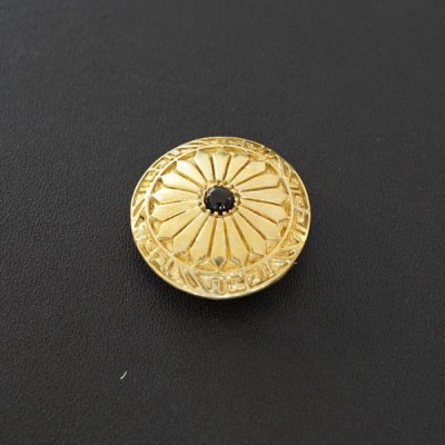 RM47 Indian Style Turquoise Conchos 28.5mm 1pc/bag