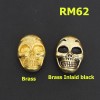 RM62 Custom Brass Concho 20x28mm 1pc/bag