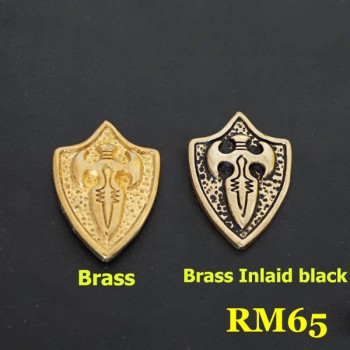 RM65 Shield Badge Conchos 22x30mm 1pc/bag