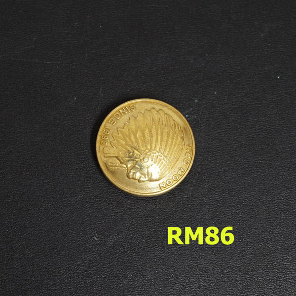 RM86 25mm Indian Chiefs Conchos 25mm 1pc/bag