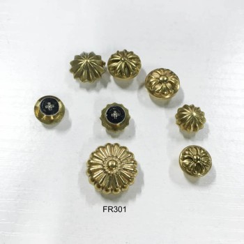 FR301 Wallet Button Screws 17x7.5mm 100pcs/bag