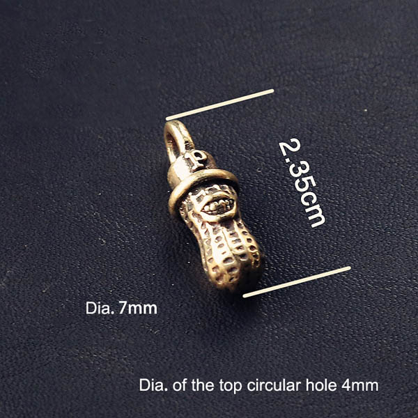 NA002 Japanese Brass Peanuts 23.5mm