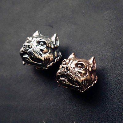 NA013 Doghead Bulldog 22x20mm