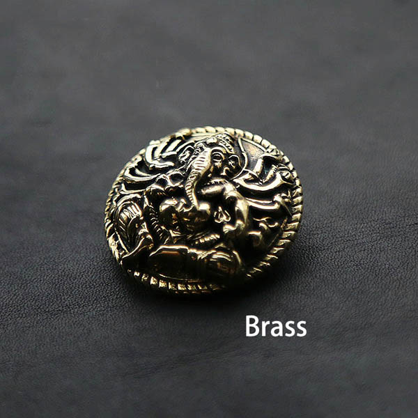 NA044 Thousand-hand Elephants Concho 32mm