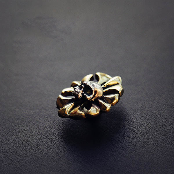 NA085 Skull conchos 20x28mm