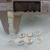 X-009 Copper Prong buckle Snap Fastener 9mm 100pcs/bag