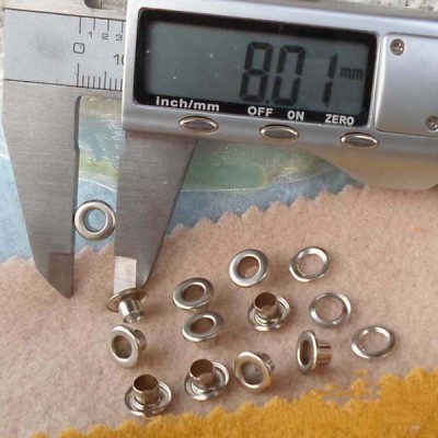 PE4# Plane eyelets 8x4x4.5mm 1000pcs/bag