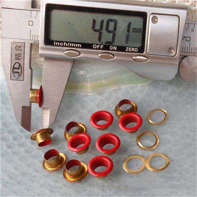 REE20# Round edge eyelets 10.5x6x5mm 1000pcs/bag