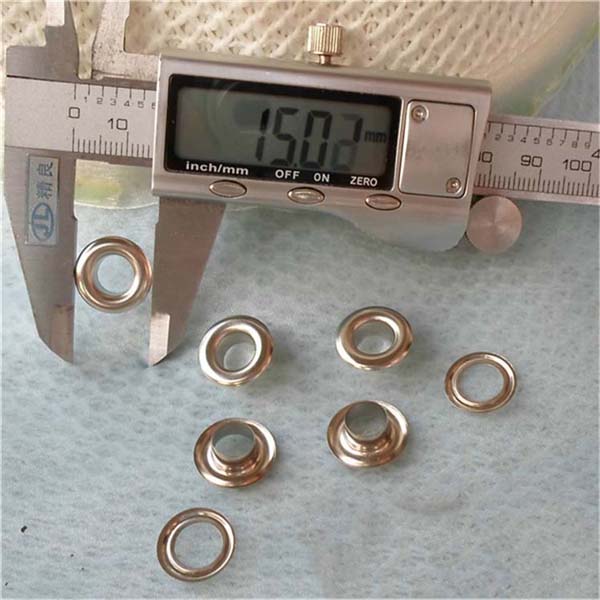 REE21# Round edge eyelets 15x7x5.6mm 1000pcs/bag