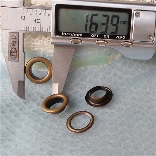 REE24# Round edge eyelets 16.5x10x5mm 1000pcs/bag