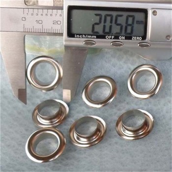 REE26# Round edge eyelets 20.5x12x6mm 1000pcs/bag