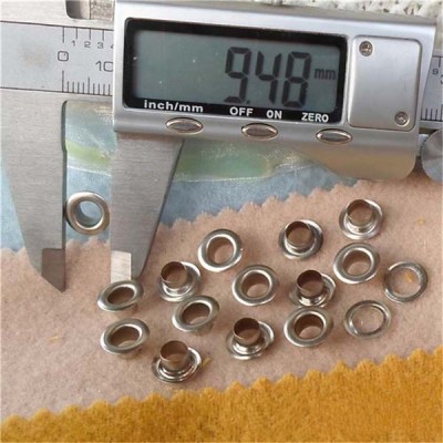 REE2# Round edge eyelets 9x5x4.5mm 1000pcs/bag