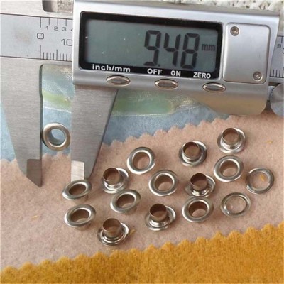 REE2# Round edge eyelets 9x5x4.5mm 1000pcs/bag
