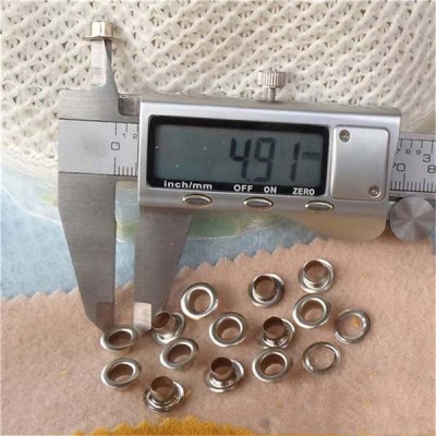 REE2# Round edge eyelets 9x5x4.5mm 1000pcs/bag