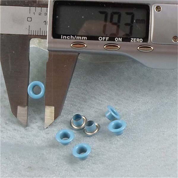 REE4# Round edge eyelets 8x4x4.5mm 1000pcs/bag