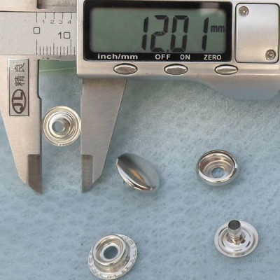 201# Iron Snap Fastener 15mm 1000pcs/bag