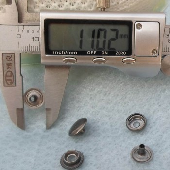 203# Iron Snap Fastener 12.5mm 1000pcs/bag