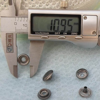 203# Iron Snap Fastener 12.5mm 1000pcs/bag