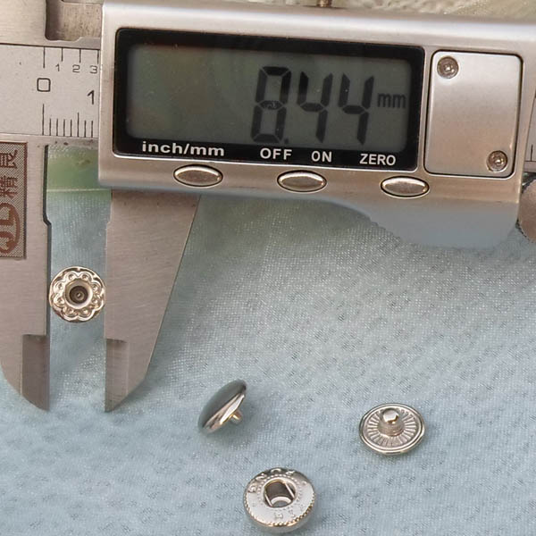 665# Iron Snap Fastener 10mm 1000pcs/bag