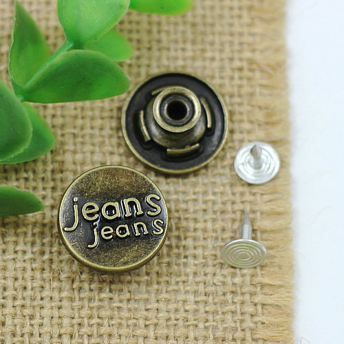 AX Jeans Button Shake head button