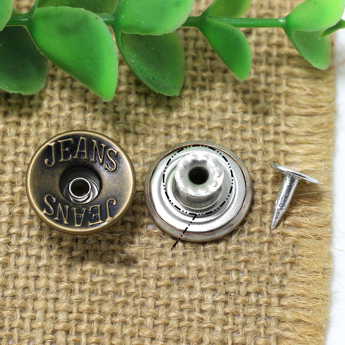 AY119 Jeans Button Shake head button 17mm