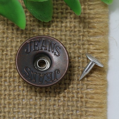 AY123 Jeans Button Shake head button 20mm