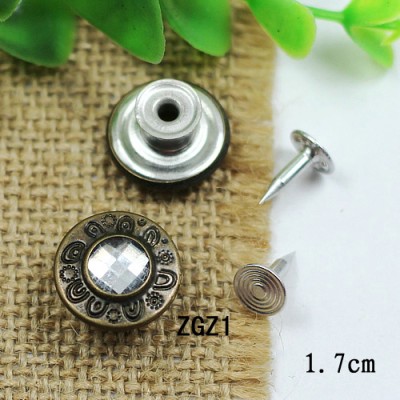 BZ Jeans Button Shake head button 17mm